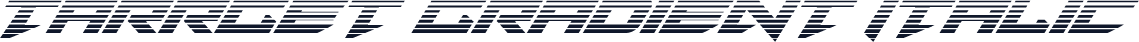 Tarrget Gradient Italic