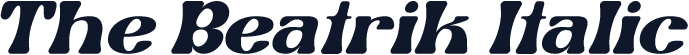 The Beatrik Italic