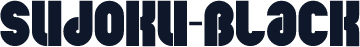 ☞Sudoku-Black
