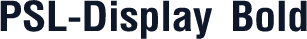 PSL-Display Bold