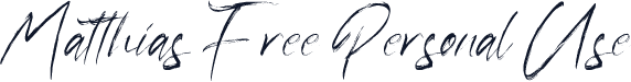 Matthias Free Personal Use