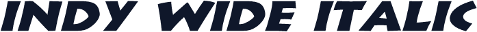 Indy Wide Italic