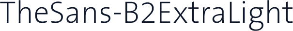 TheSans-B2ExtraLight