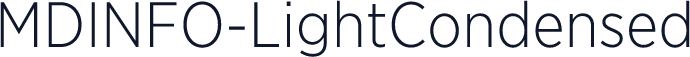 MDINFO-LightCondensed