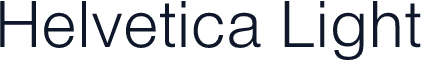 Helvetica Light