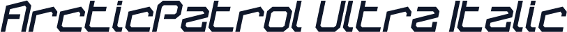 ArcticPatrol Ultra Italic