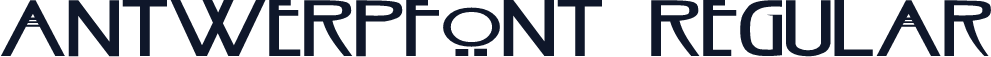 ANTWERPfont Regular