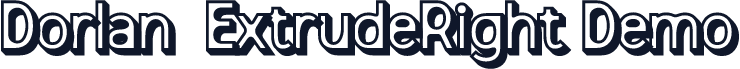 Dorlan-ExtrudeRight Demo