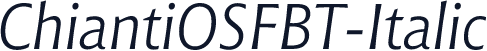ChiantiOSFBT-Italic
