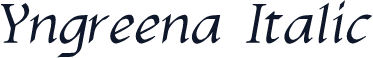 Yngreena Italic