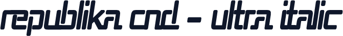 Republika Cnd - Ultra Italic