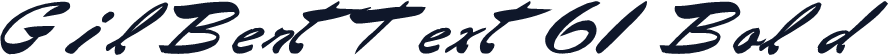 GilBertText61 Bold