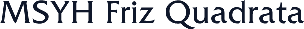 MSYH Friz Quadrata