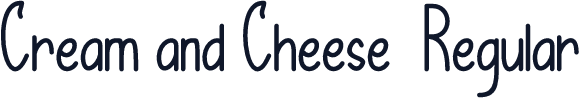 Cream and Cheese  Regular