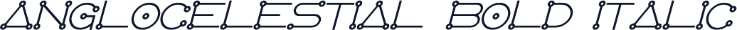AngloCelestial Bold Italic