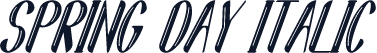 Spring Day Italic
