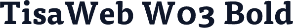 TisaWeb W03 Bold