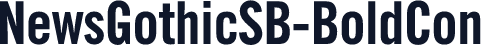NewsGothicSB-BoldCon