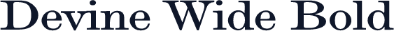 Devine Wide Bold