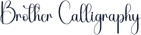 Brother Calligraphy