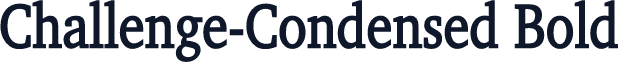 Challenge-Condensed Bold
