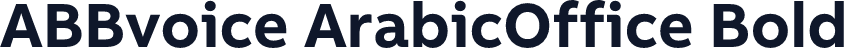 ABBvoice ArabicOffice Bold