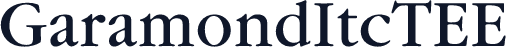 GaramondItcTEE
