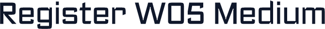 Register W05 Medium
