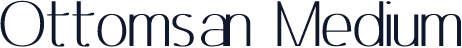 Ottomsan Medium