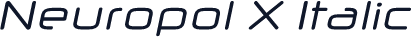 Neuropol X Italic