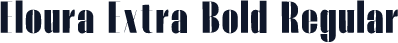 Eloura Extra Bold Regular