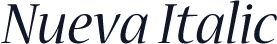 Nueva Italic