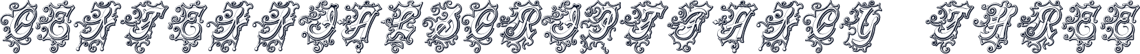 CentennialScriptFancy Three