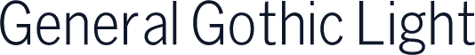 General Gothic Light