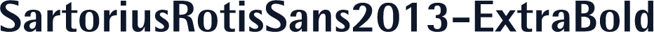 SartoriusRotisSans2013-ExtraBold