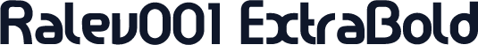 Ralev001 ExtraBold