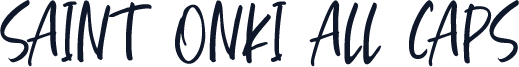 Saint Onki All Caps