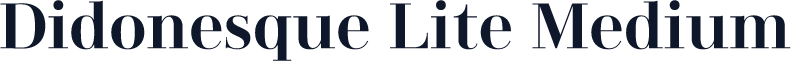 Didonesque Lite Medium