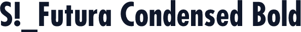 S!_Futura Condensed Bold