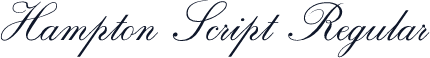 Hampton Script Regular