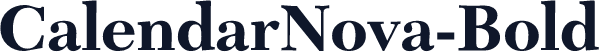 CalendarNova-Bold