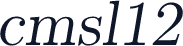 cmsl12
