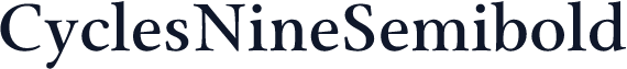 CyclesNineSemibold