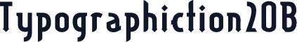 Typographiction20B