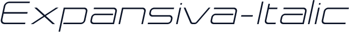 Expansiva-Italic