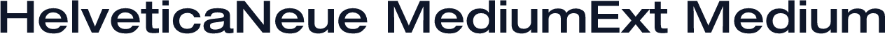 HelveticaNeue MediumExt Medium