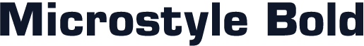 Microstyle Bold