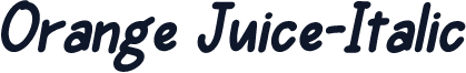 Orange Juice-Italic