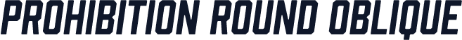 Prohibition Round Oblique