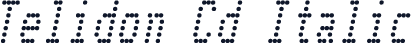 Telidon Cd Italic